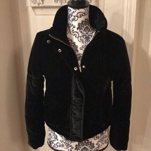 Velvet Puffer Jacket